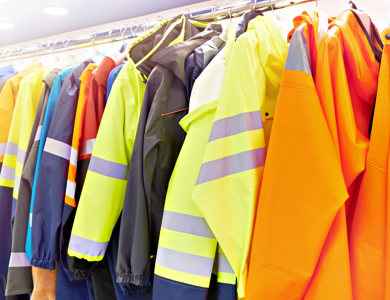 Uniform Laundry Reflective Jackets 1800X900