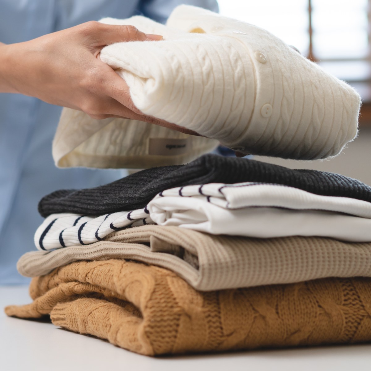 Wash And Fold In Action Sweaters 1200X1200